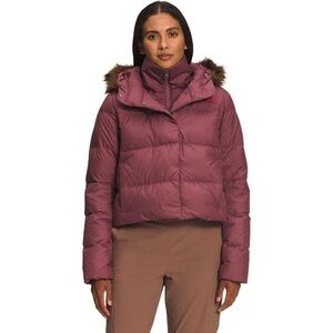 THE NORTH FACE NEW DEALIO DOWN SHORT JACKET WOMEN'S size xl color wild ginger